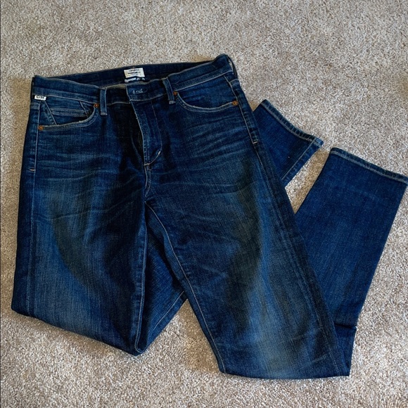 Citizens Of Humanity Denim - Citizens Of Humanity Dark Blue Skinny Jeans